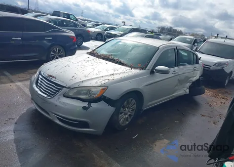 2012 Chrysler 200 Lx из США, поврежденный, VIN 1C3CCBABXCN320244